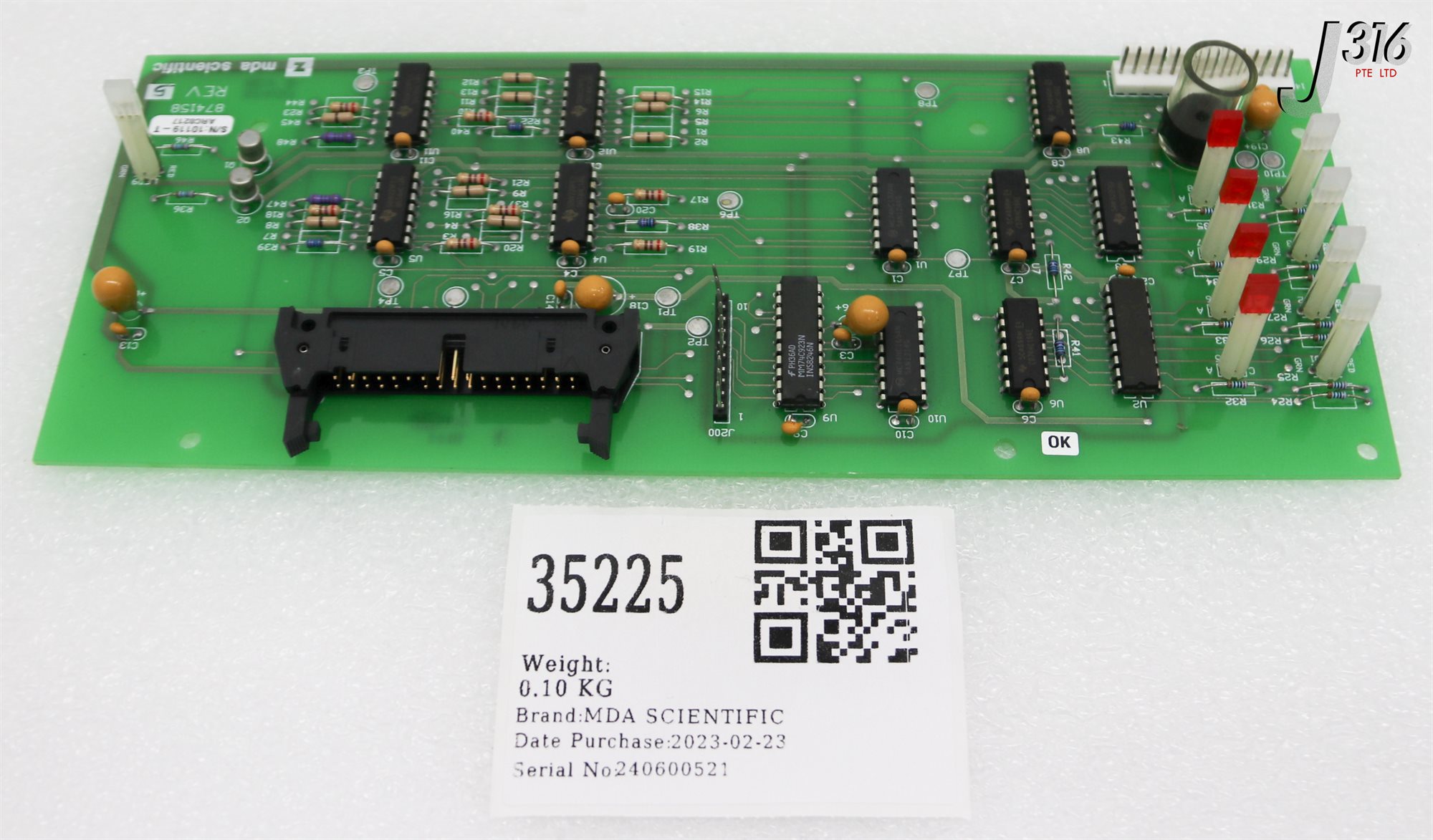 35225 MDA SCIENTIFIC PB, ASSY 874158 | eBay